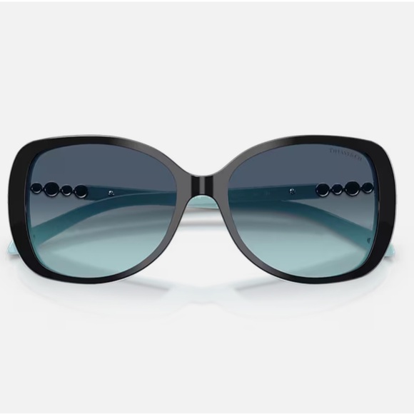 Tiffany Blue Gradient Sunglasses - Picture 5 of 9